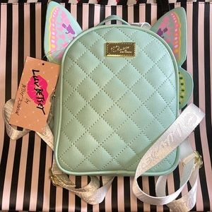 Betsey Johnson Mini Wings Backpack